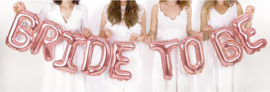 BRIDE: Letterballon 'Bride To Be'