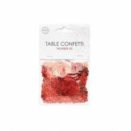 TAFELCONFETTI 14 GRAM – GOUDEN OPEN HARTJES