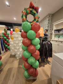 BALLONDECO KERSTPILAAR v.a. €50