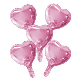 5 FOILBALLOONS HART 9″ BABY ROZE GIRL