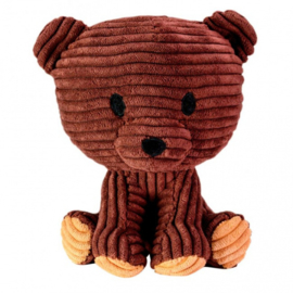 Lumo Stars knuffel Bear Teddy junior 15 cm corduroy bruin