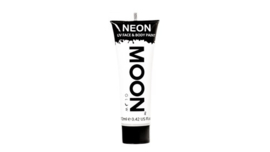 Neon UV face & body paint 12ml WHITE