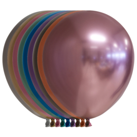 BALLONNEN 12″ mix chrome/reflex 