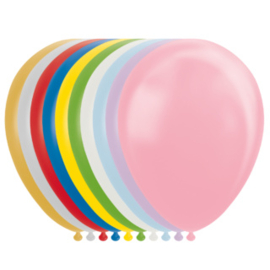 BALLONNEN METALLIC / PEARL DIV. KLEUREN (10/50 stuks)