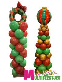 BALLONDECO KERSTPILAAR v.a. €50
