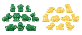 Mini zandvormpjes dieren/dino