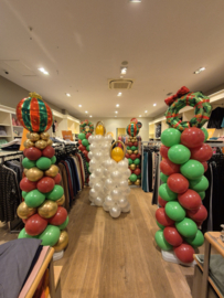 BALLONDECO KERSTPILAAR v.a. €50