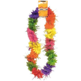 Hawaii Krans Kleurenmix met Glitters