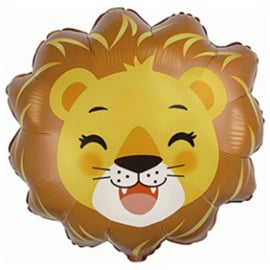 DIER:  30 inch (77 cm) Flexmetal Lion Head folie ballon Delen Merk: Flexmetal  Model: