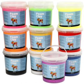 (GrV) Foam Clay 10 kleuren a 560 gram 