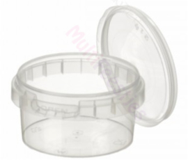 Verzegelbare TE-cup/pot 80ml met deksel (10 STUKS)