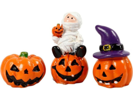 Mini Halloween Figuren 35 mm 3 stuks