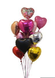 BALLON HELIUMTROS HARTJES / VALENTIJN v.a. €10