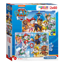 Puzzel PAW Patrol, 2x60st.