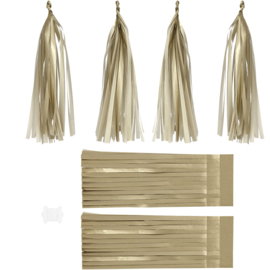 Tassels 12x35 cm Goud