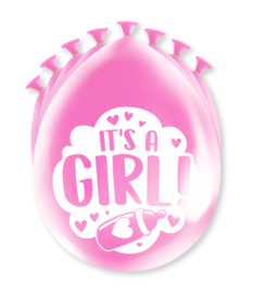 Ballonnen Geboorte IT'S A GIRL