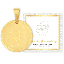 KETTING Geboorte Bloem Mei