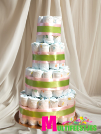 LUIERTAART 1-2-3-4 LAAGS