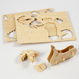 3D Paard (puzzel)