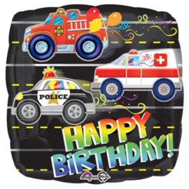 Happy Birthday Rescue Vehicles