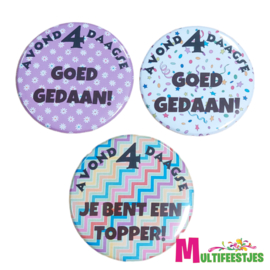 Button Avond4daagse (div. opties)