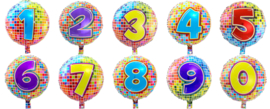 FOLIEBALLON Birthday Blocks (0 T/M 9 jaar) (AIR)