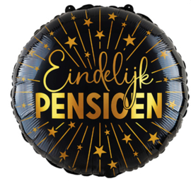 FOLIEBALLON 'EINDELIJK MET PENSIOEN' Golden Celebrations