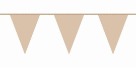 Vlaggenlijn beige (10m)