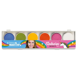 Schmink Aqua make-up palet (6 kleuren)