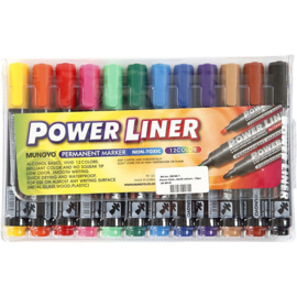 Permanent marker / Power Liner, lijndikte: 1,5-3 mm