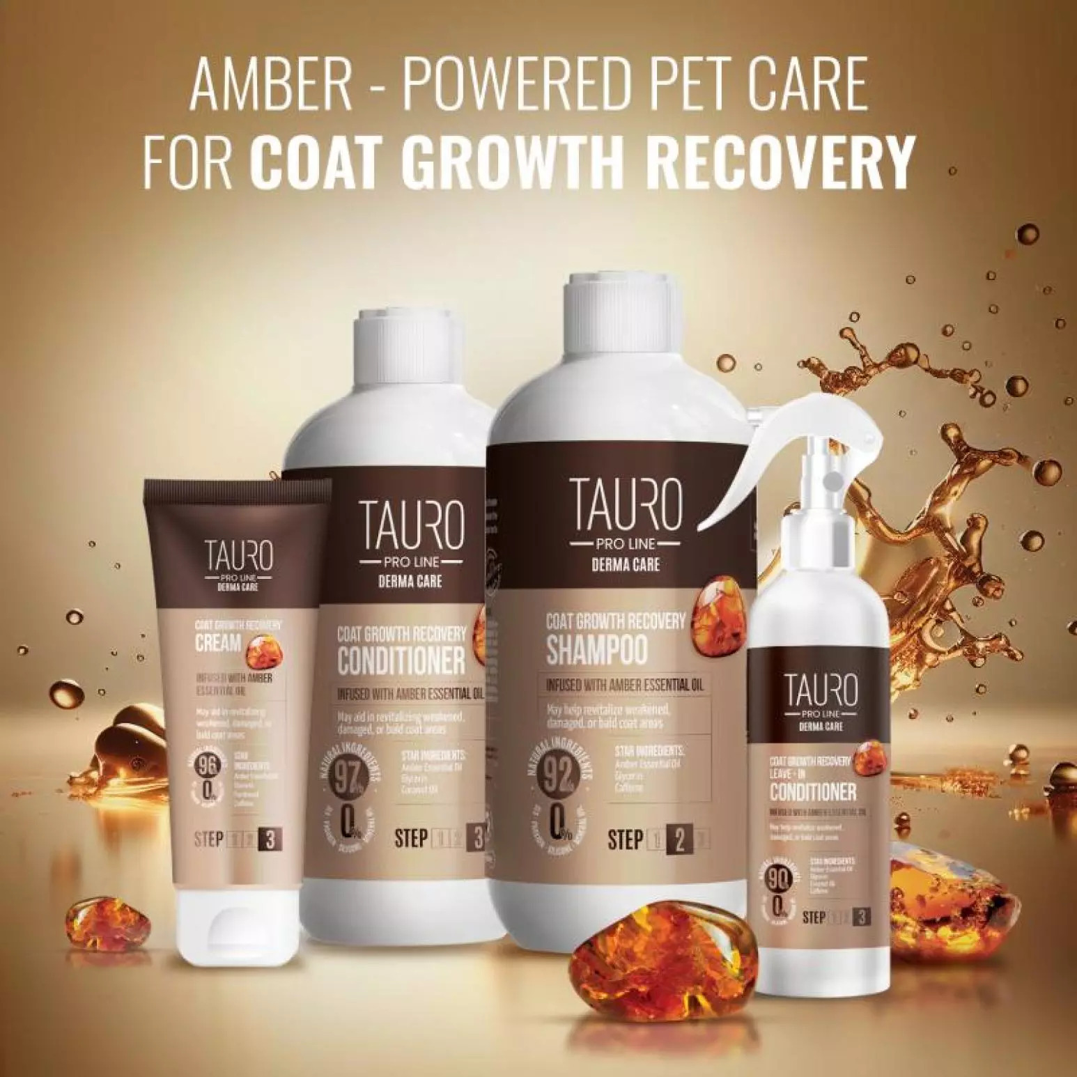 - TAURO Pro Line - Derma Care - Growth Recovery Conditioner -