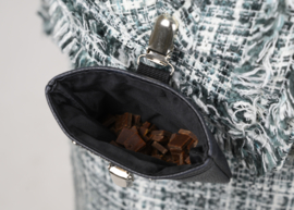 - Show Tech Imitatie lederen Treat Pouch met Clip Card houder -