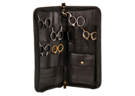 - Luxe Scharen Etui - Echt Leer - 12 Scharen -