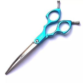 - Shark Warrior - Sterk Gebogen Schaar - 16 cm. / 6.5' - Blauw -