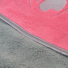 - SHOW TECH+ - Coral Fleece Towel - Candy Pink -