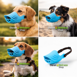 - Siliconen Muilkorf - 4 maten -