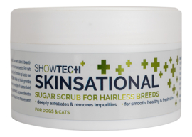 - Show Tech + Skinsational Scrub -