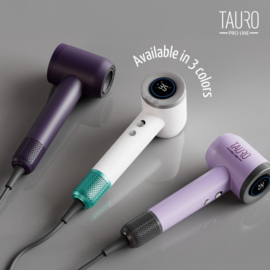- TAURO Pro Line - Handdroger  met ION Technology - Paars -