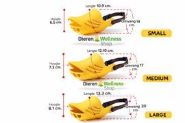 - Siliconen Muilkorf - 4 maten -