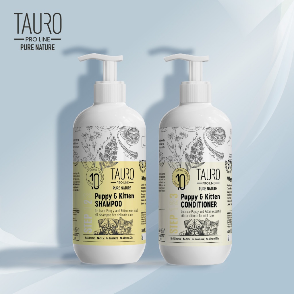 - TAURO Pro Line - Pure Nature -Delicate Puppy & Kitten - Conditioner -
