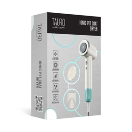 - TAURO Pro Line - Handdroger  met ION Technology - Wit -