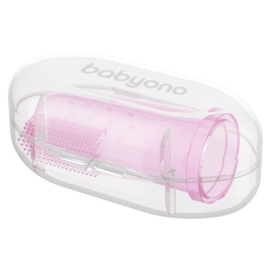 - Flexibele Vinger Tandenborstel met opbergdoosje -