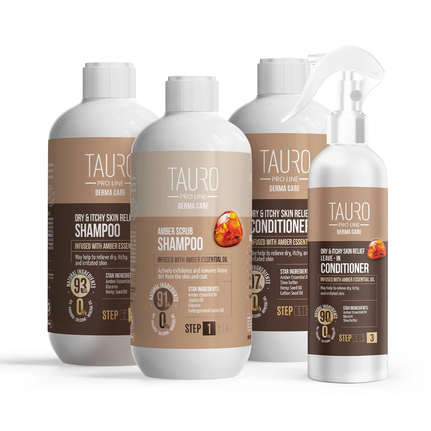 - TAURO Pro Line - Derma Care - Dry & Itchy Skin Relief Shampoo -