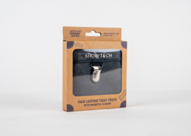 - Show Tech Imitatie lederen Treat Pouch met Clip Card houder -