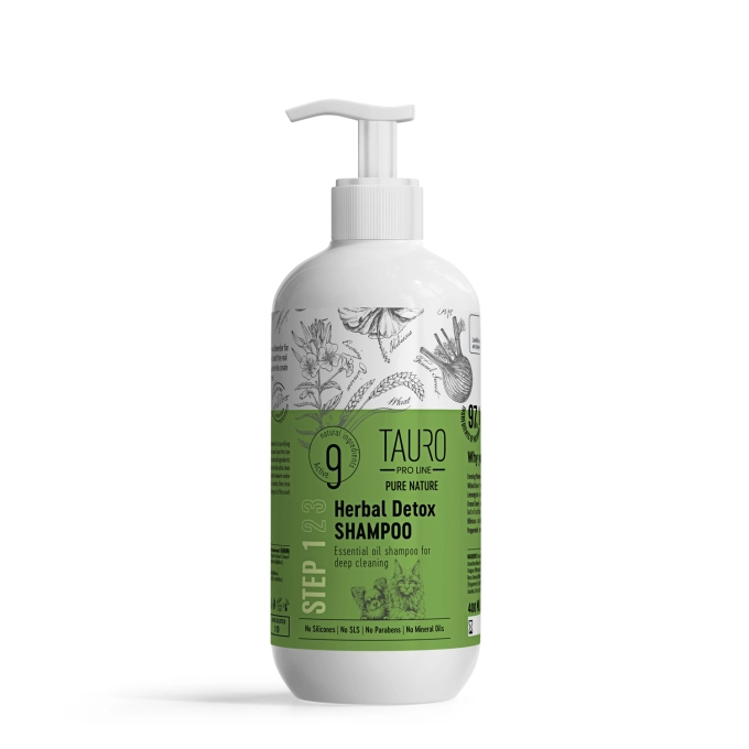 - TAURO Pro Line - Pure Nature - Herbal Detox Shampoo - Diepreinigend -