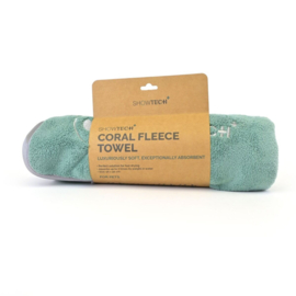 - SHOW TECH+ - Coral Fleece Towel - Desert Sage -