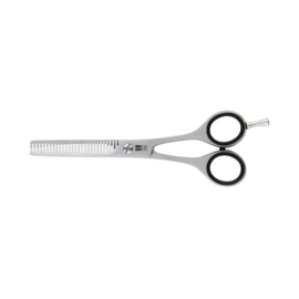 - Witte Rose Line Dubbele Effileerschaar 13 cm. / 5 ' -