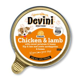 Devini Dog Chicken & Lamb 12 x 85 gr