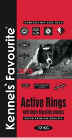 Kennels Favourite Active Rings - 12 kg.