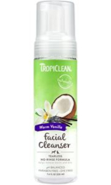 TropiClean Facial Cleanser Droogshampoo 220 ml  gezichtsreiniger